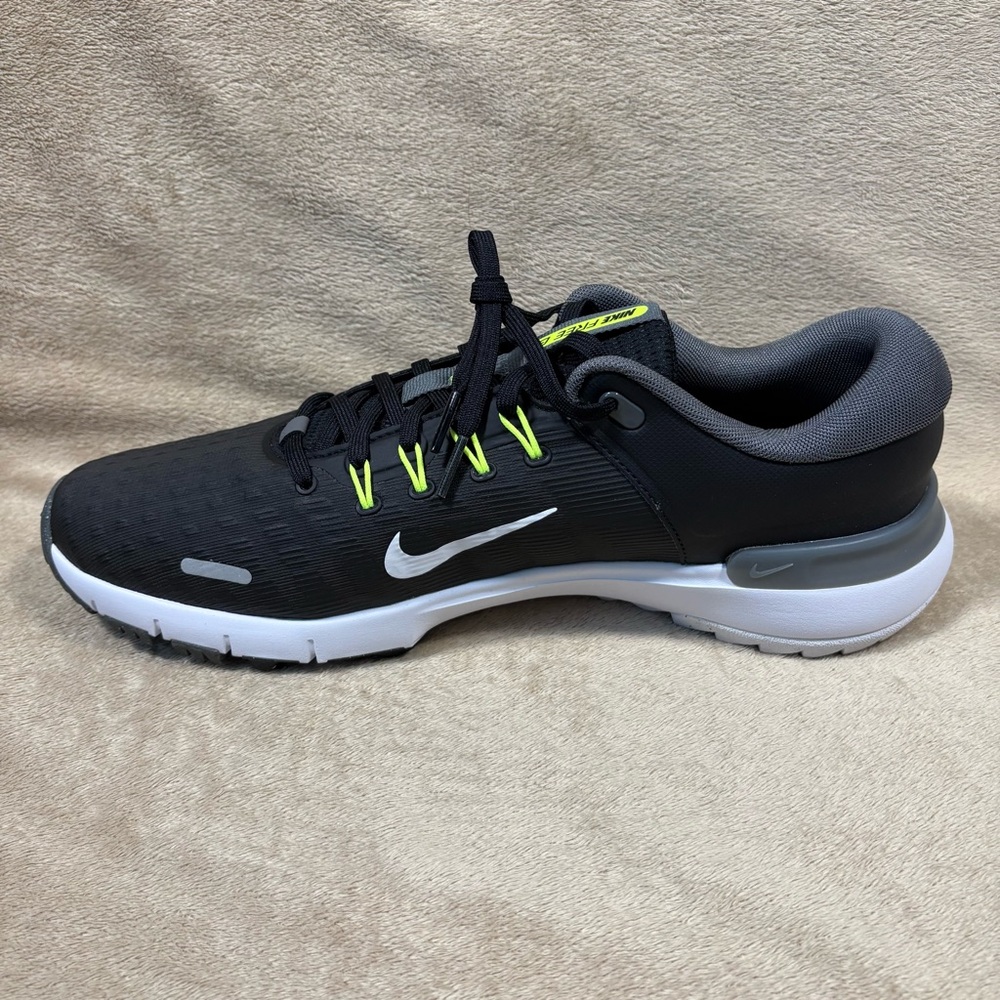 Nike Free Golf NN Golf Shoes‎ Black Iron Grey White FN0332-001 Men's Size 11.5 - Picture 6 of 9